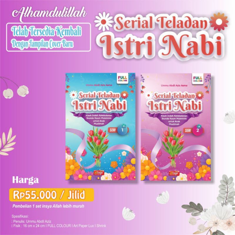 Serial Teladan Istri Nabi Untuk Anak Full Colour