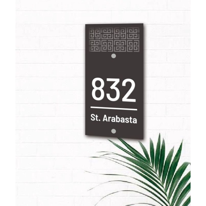 NOMOR RUMAH ACRYLIC, NOMOR RUMAH TIMBUL, NOMOR RUMAH MODERN, NO RUMAH.