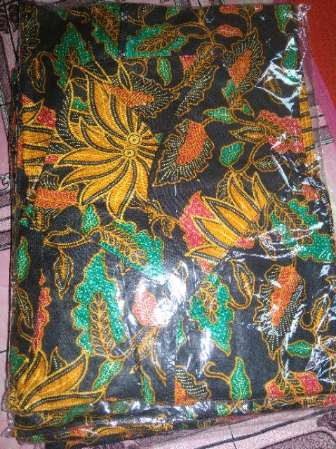 Nirmala Outerwear Long Vest Rompi Ootd Fashion Muslim Ethnic Vintage Motif Sogan Classic Batik Bunga