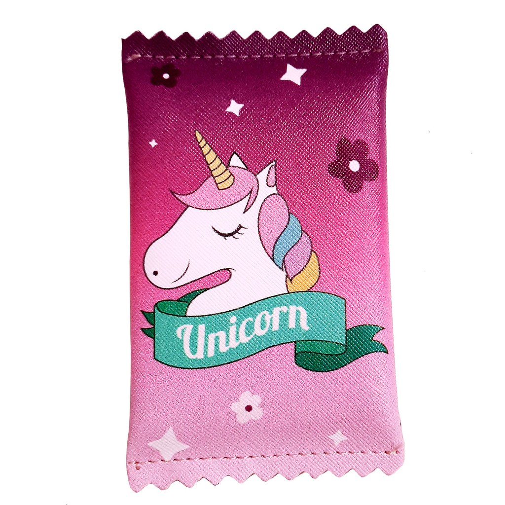 Shifra Tempat Masker Dompet Masker Unik Snack BT21 Unicorn