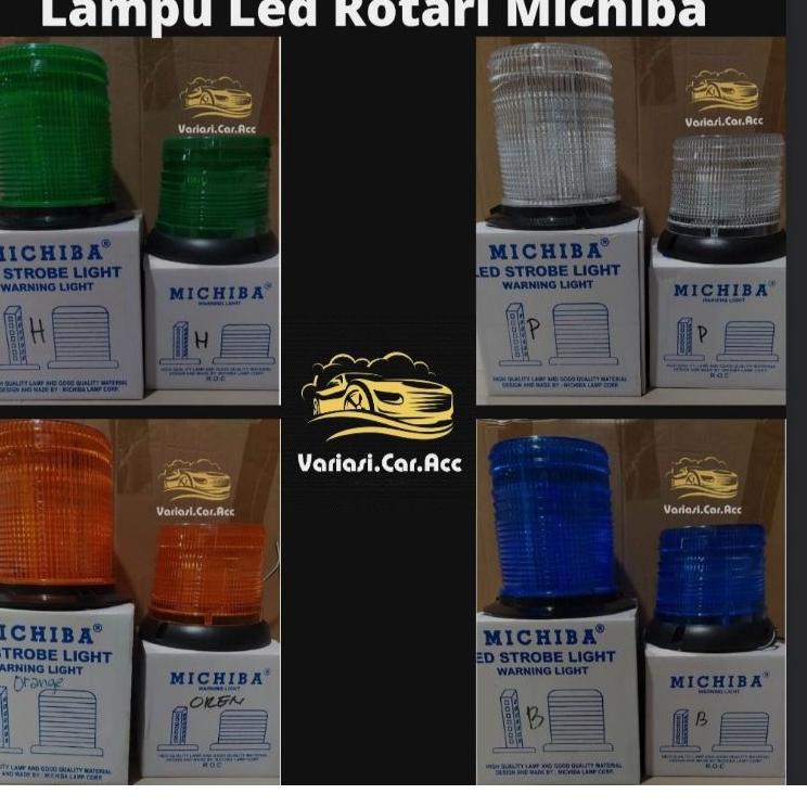 Kirim Segera Lampu Led Rotari Michiba 12 / 24 Volt