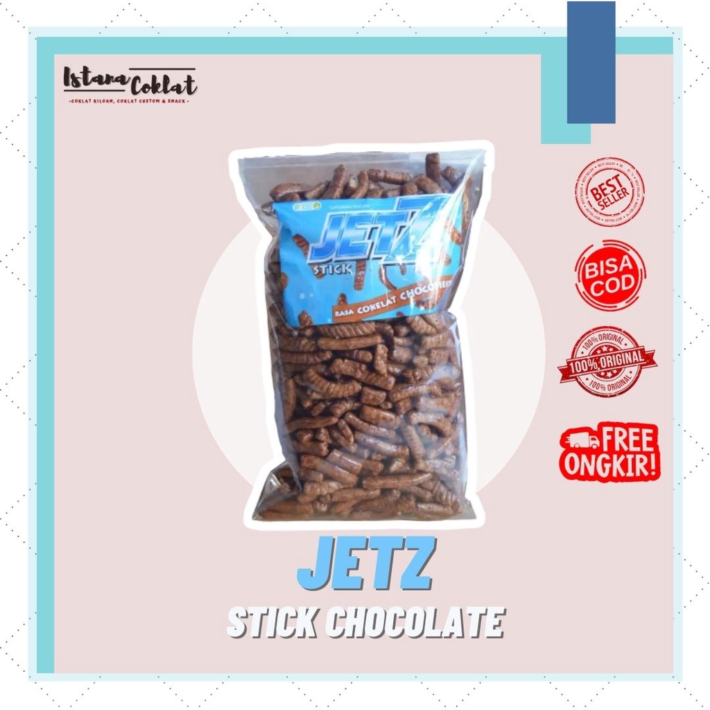 

Istanacoklat , Jetz Coklat Kiloan ( Aneka Ciki Kiloan Original Indofood ) , Ciki Jetz Stick Coklat