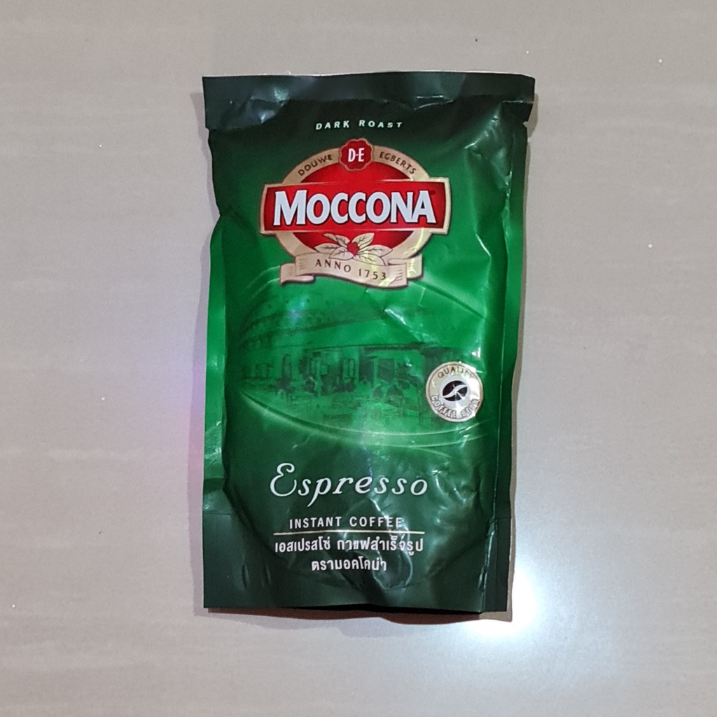 Kopi Moccona Espresso Instant Coffee Dark Roast 120 Gram