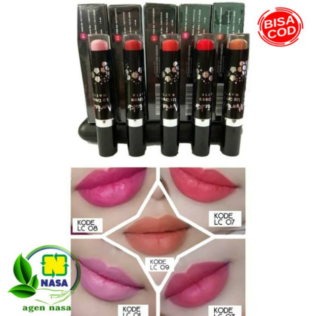 Lipstik moreskin nasa