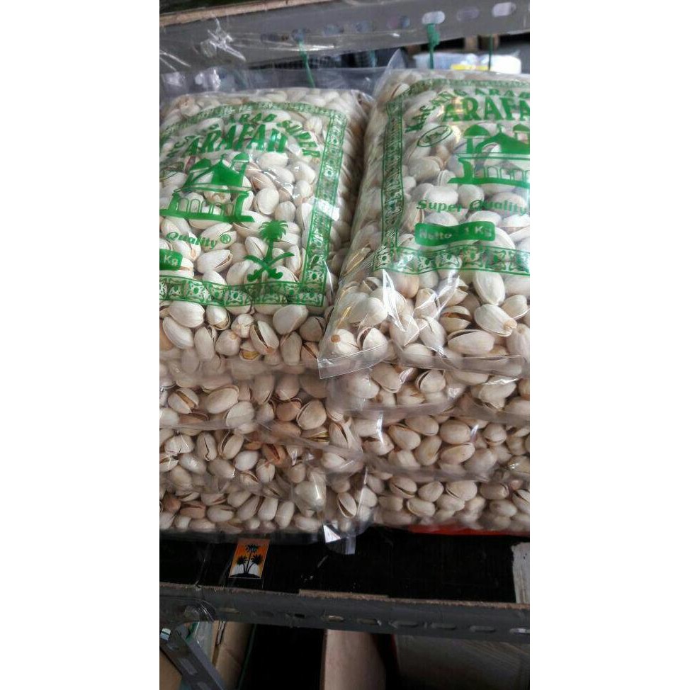 

food Kacang Pistachios (fustuk) 1 kg