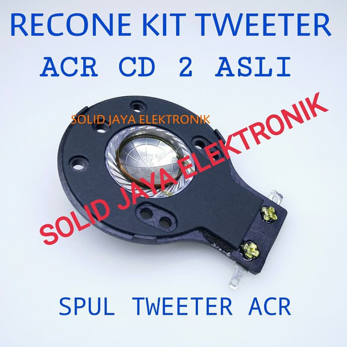 SPUL TWEETER ACR CD 2 ASLI RECONE KIT ACR SPULL TWITER ACR CD2 ORIGINAL ACR CD2 TWITEER SPUL