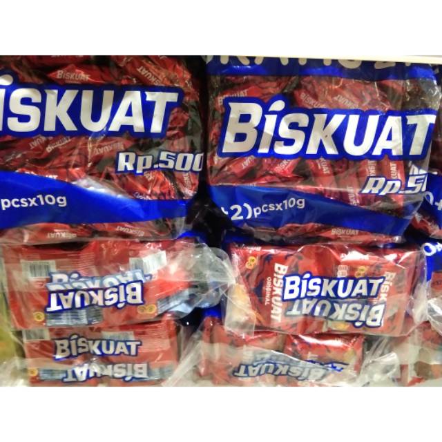 

biskuat cokelat 10gram x 12 pack