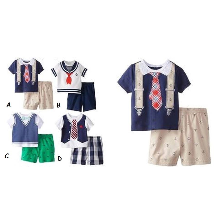 Little Boy Summer Set / Setelan Anak Laki