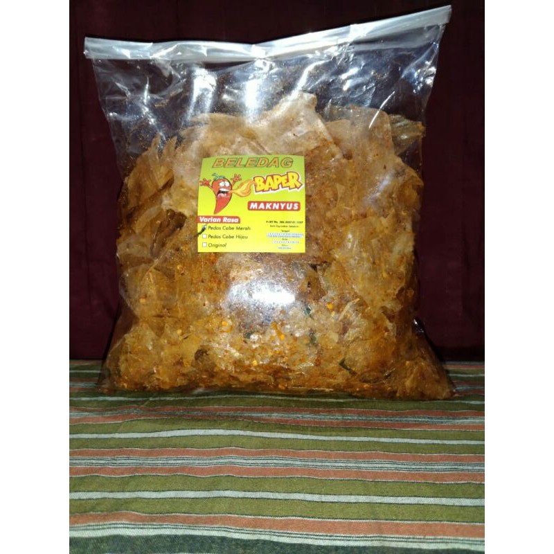 

KERIPIK KACA BELEDAG BAPER ISI 500GR