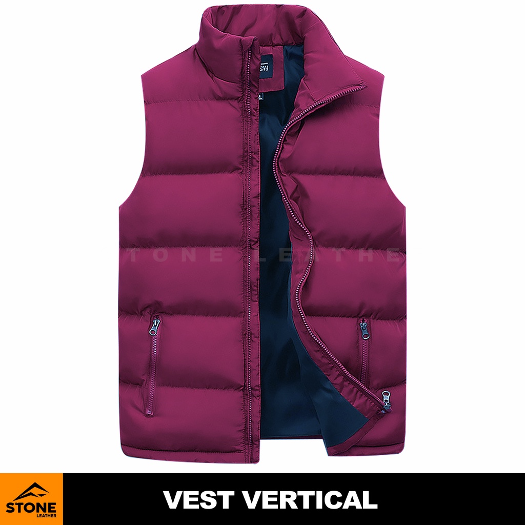 Rompi Motor Pria Vertical Riding Vest Street Style