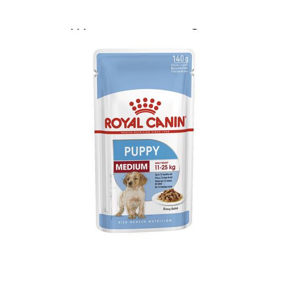 Royal Canin Medium Puppy Pouch Wet Food 140GR