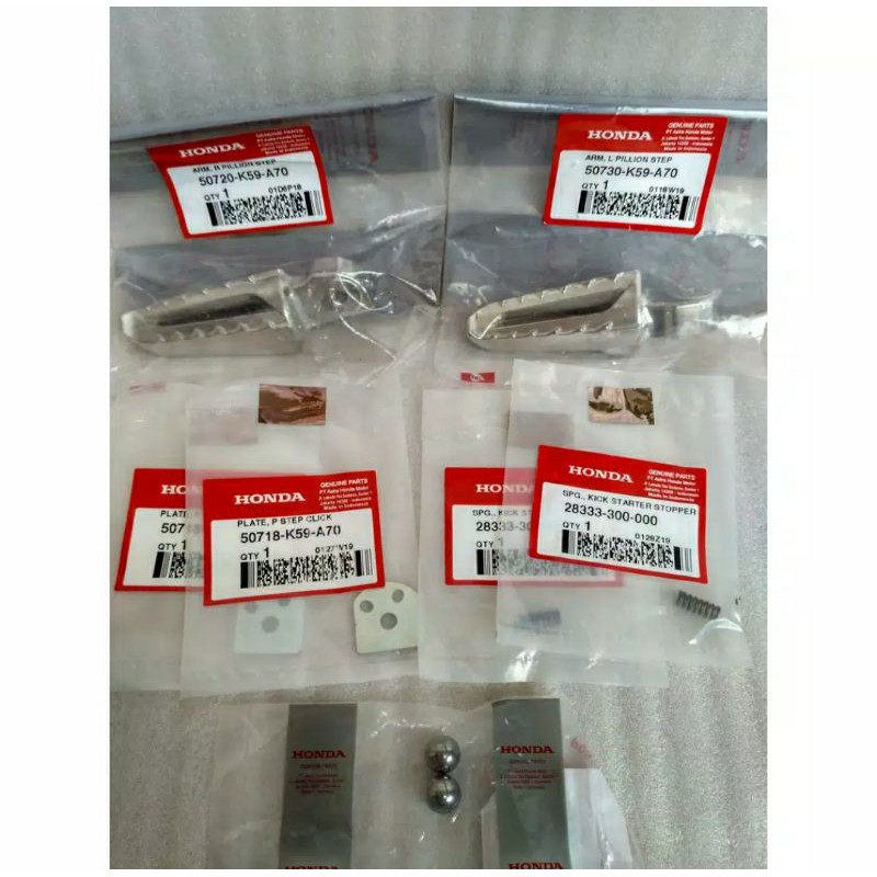 Foot Step Footstep New Vario 125 150 Original Honda