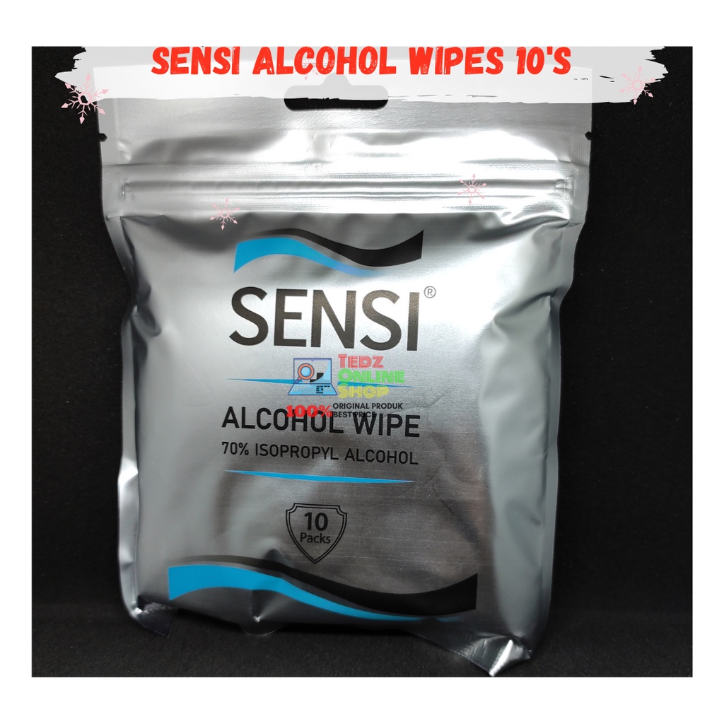 Sensi Wipes 10's Tisue Basah