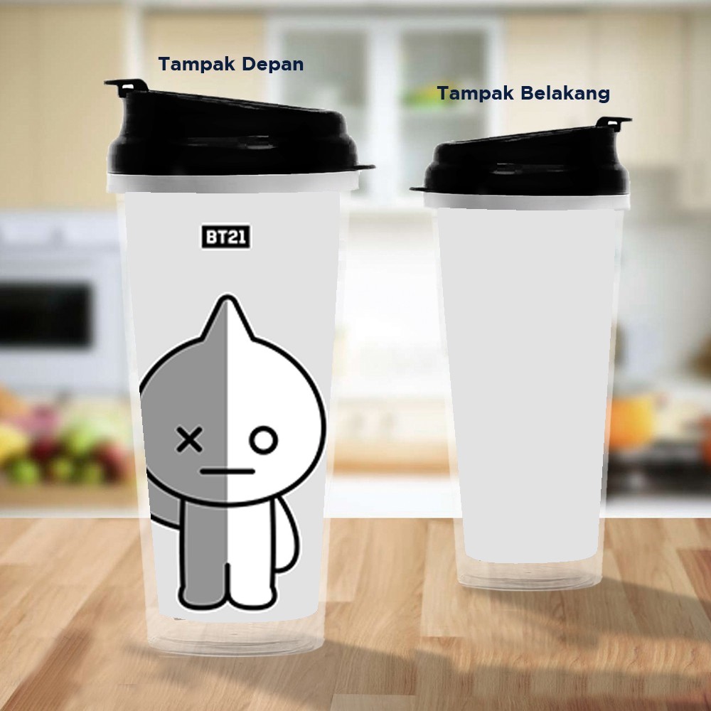 Pusat Mode Tumbler/Tempat Minum BT21 Van