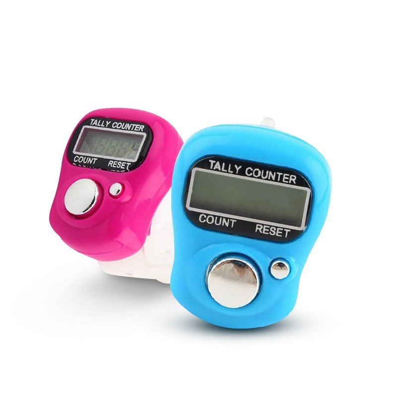 Tasbih Digital Mini Tally Counter Alat Hitung Tasbeh Digital / Finger Counter ImportMurah