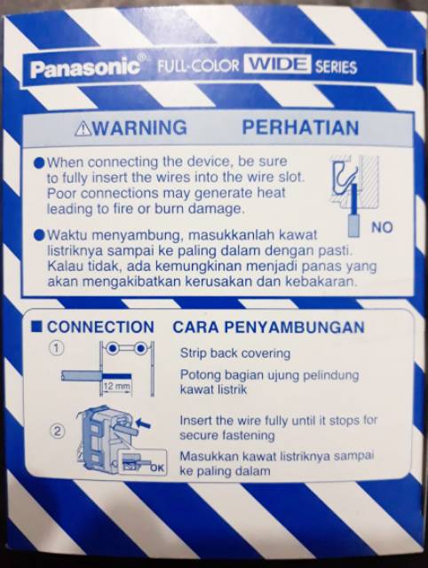 Panasonic Saklar Seri Double