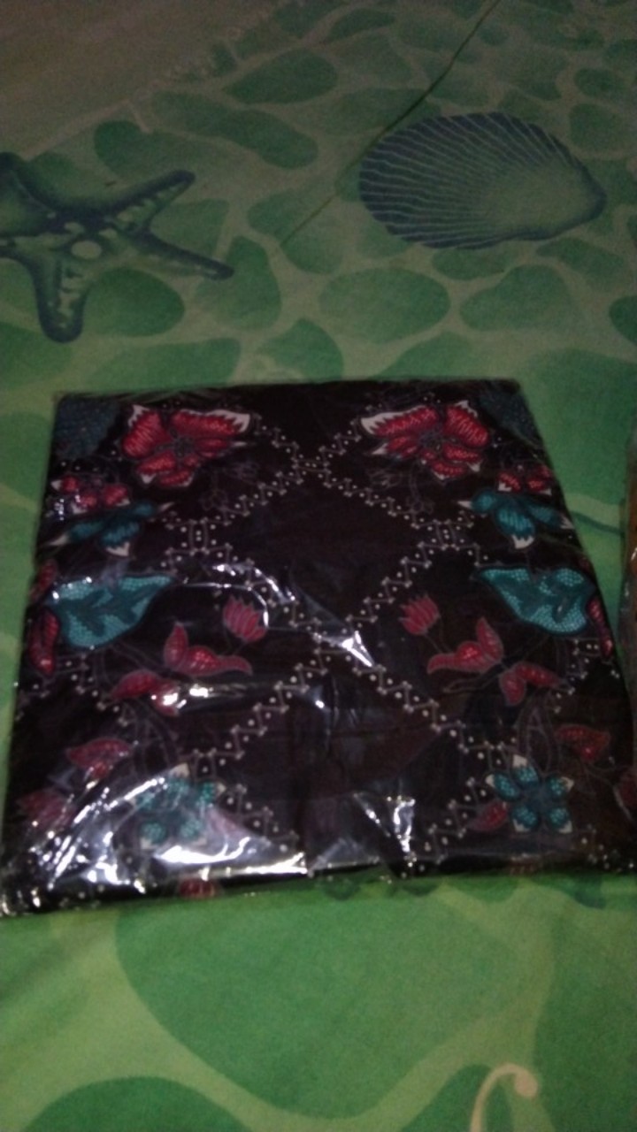 Bisa Pisah Batik Couple Keluarga Sania Ruffle Ori Ndoro Jowi Termurah Motif Jaring
