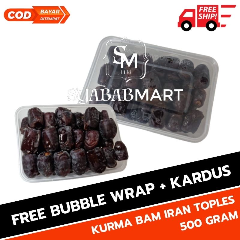 

Kurma Bam Iran 500 Gram / Kurma Anggur / Kurma iran / Mazafati Dates / Kurma Nabi