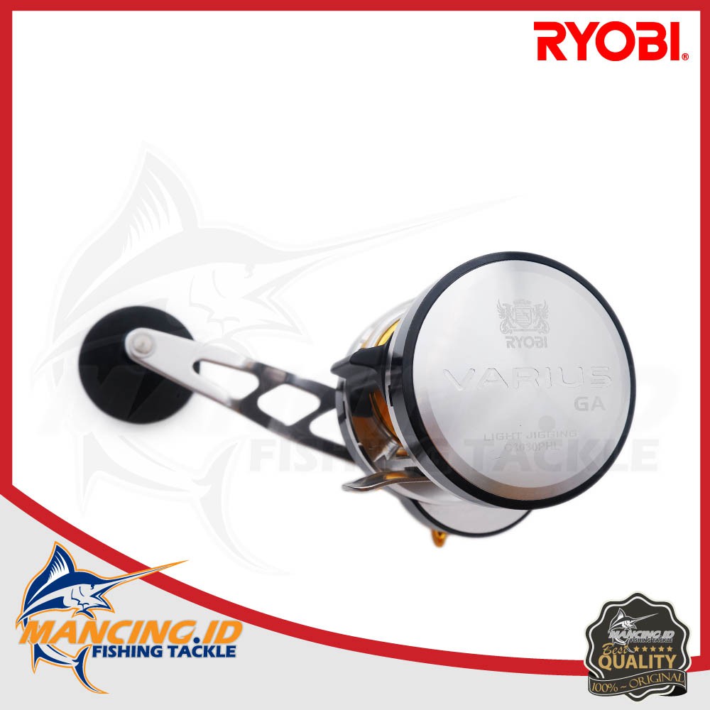 Ryobi Varius GA C3030 PHL / PHR Fishing Reel Jigging Over Head Alat Kerekan Pancing Laut Danau Sunga