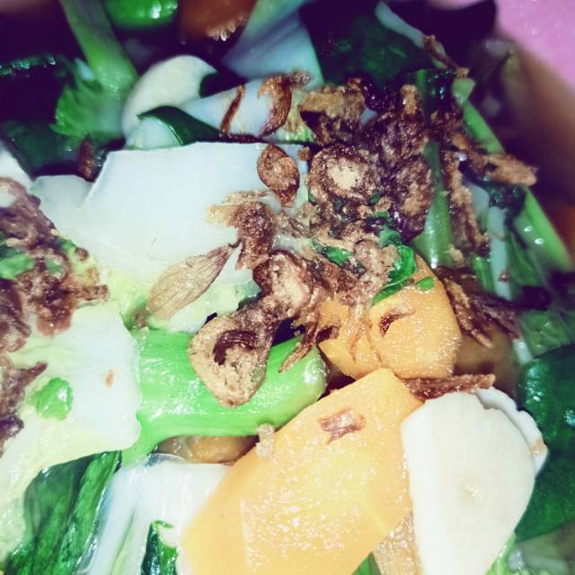 

Sayur campur matang,