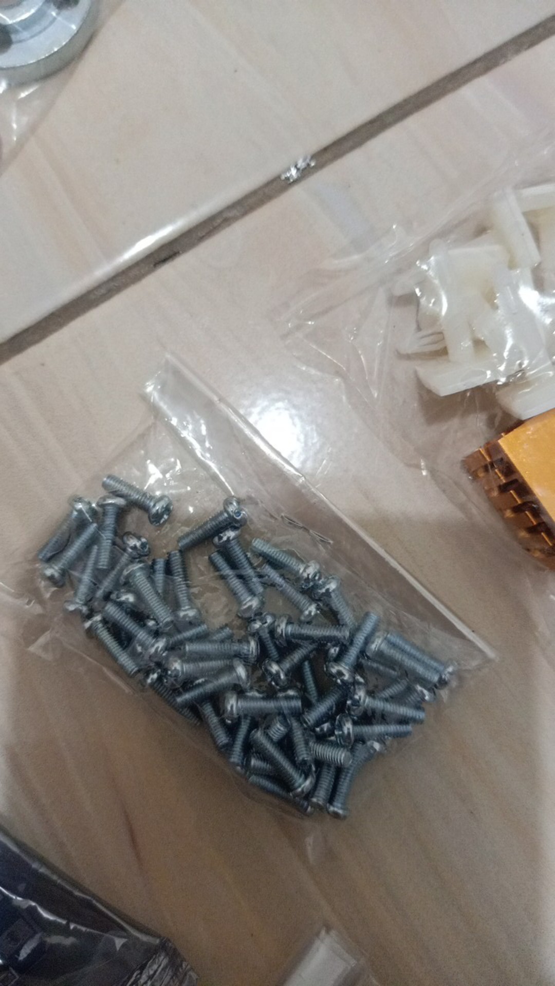 10 Pcs Baut M3x10mm Sekrup Putih Baut Mur Baut Spacer Pcb 3 X 10mm Screw