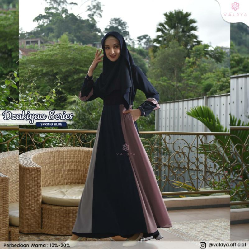 Gamis Dzakiyaa by Valdya