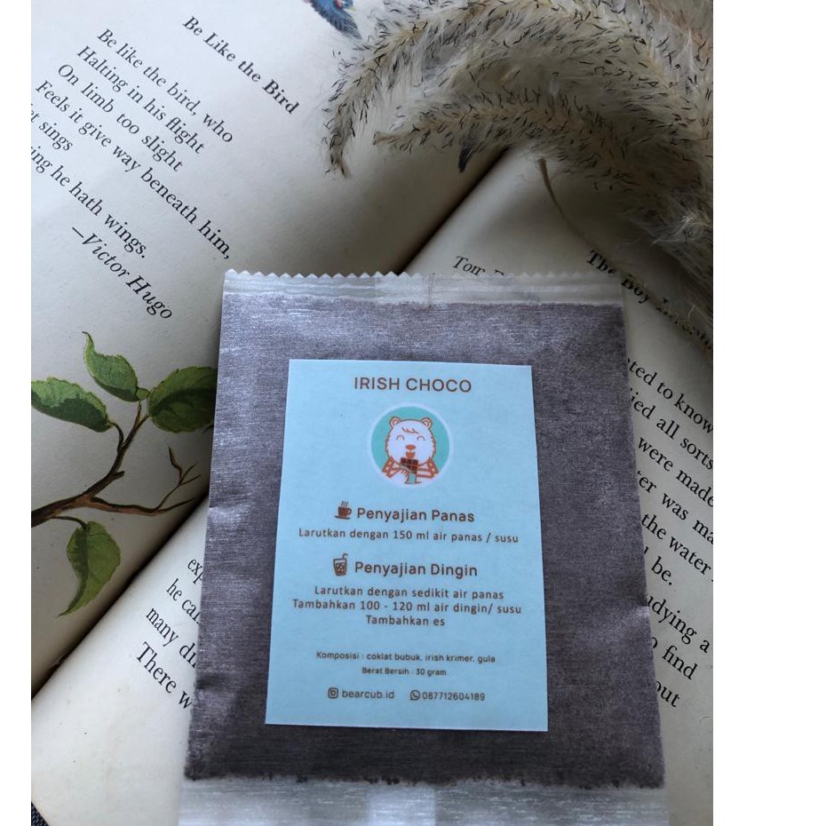 

BearCub Irish Choco / Cokelat Irish Sachet 30 GR