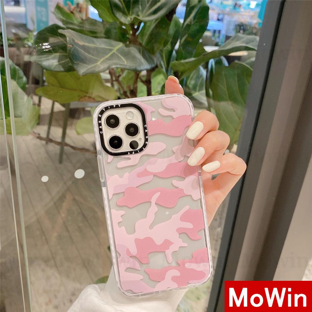 Mowin - Soft Case Tpu Transparan Motif Leopard Untuk Iphone 12 Pro Max 8 7plus Xr 12 Se 2020 Max 11 Pro Max 8plus Xs Mini