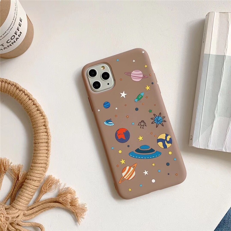 Planet Softcase Printing candy case oppo a71 f1s f1 plus f9 a83 f11 pro f7 f5 redmi 5a j6plus m20 v9