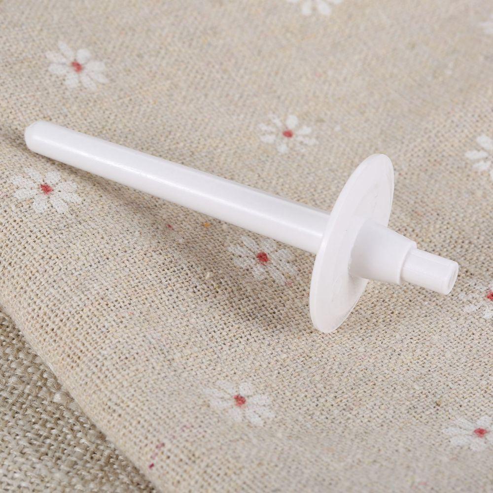 [Elegan] Spool Pins White Mounts On Bobbin Winder DIY Kerajinan Rumah Tangga Sendok Stand Holder