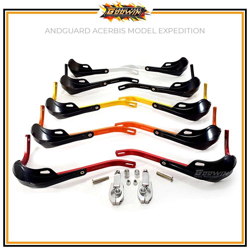 Handguard Trail Pelindung Tangan ACERBIS / SCARLET 7179 Model EXPEDITION