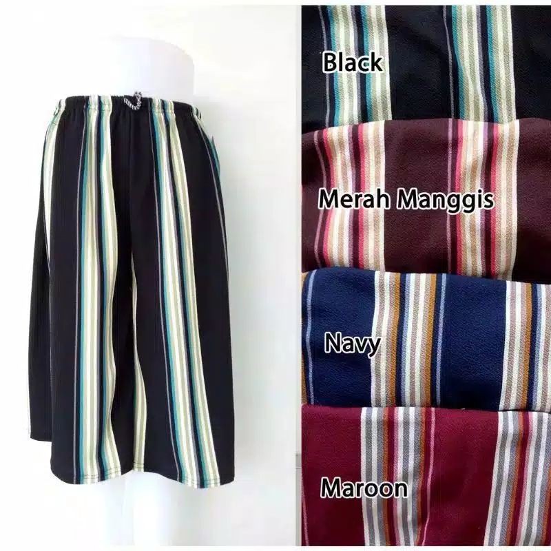 KULOT PANJANG JUMBO WAFLE CREPE SALUR-2