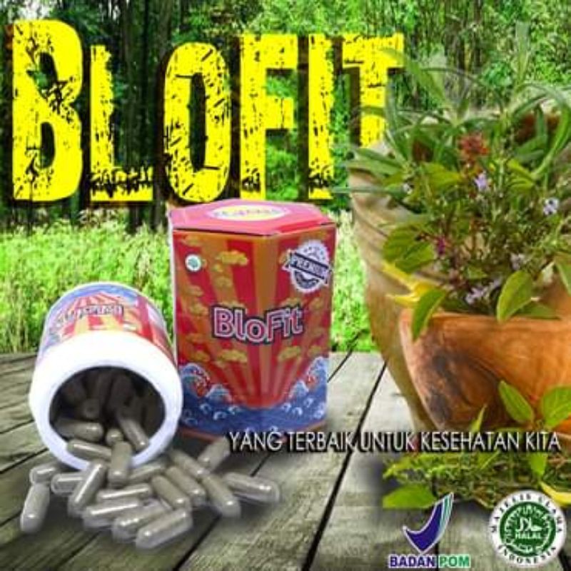 Suplemen kesehatan / BLOFIT / 60 kapsul/Original