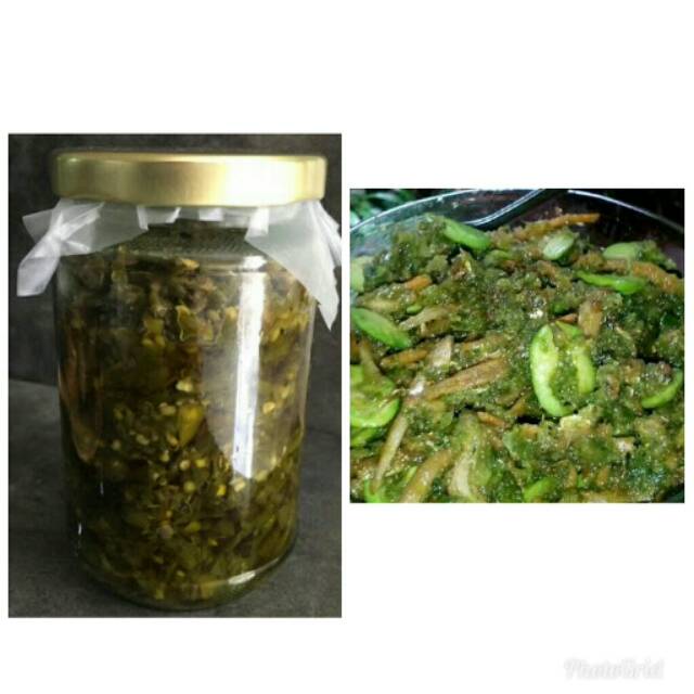 

sambel ijo pete teri