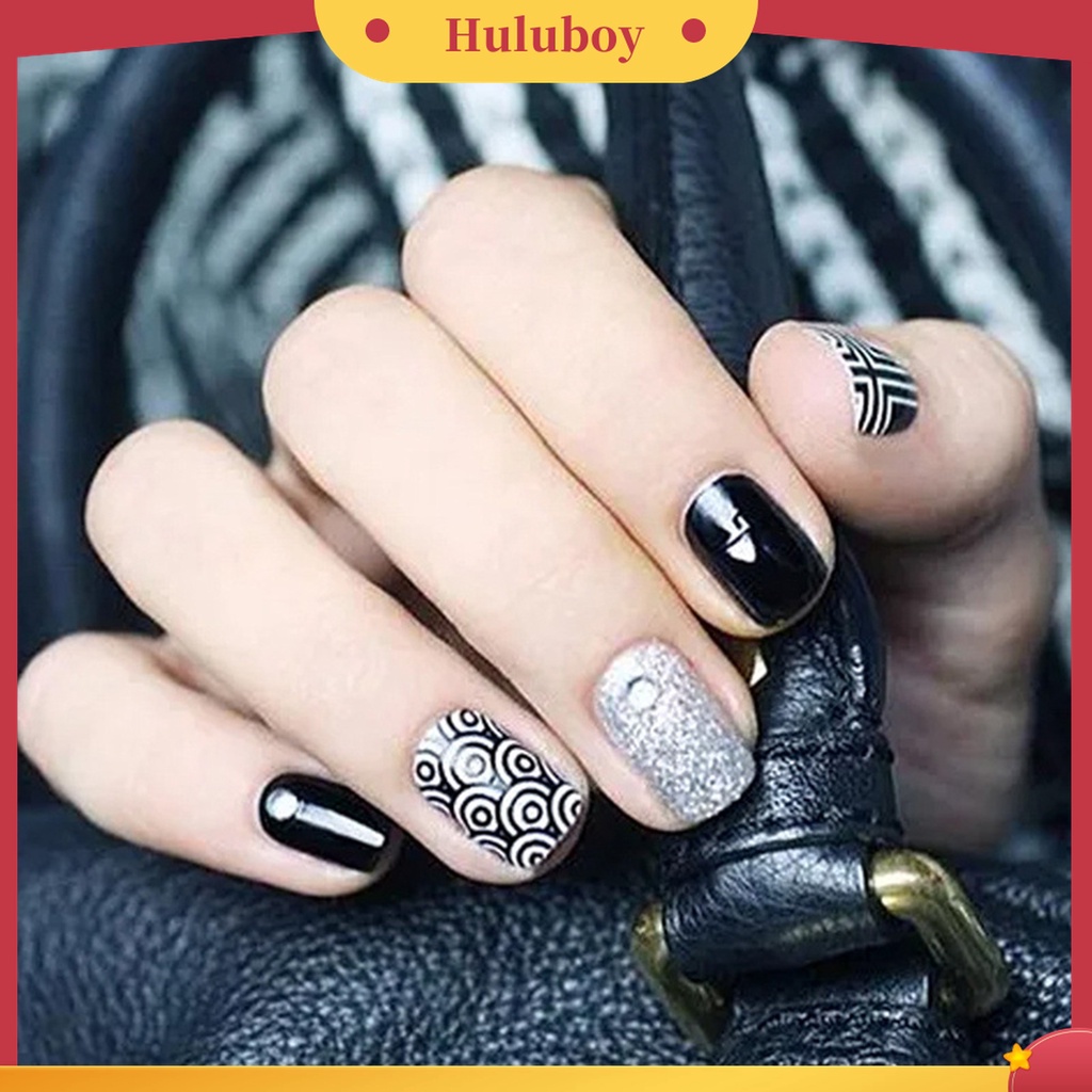 Huluboy Huluboy♡ Pena Gambar Nail Art Bahan Metal Untuk Hadiah Wanita