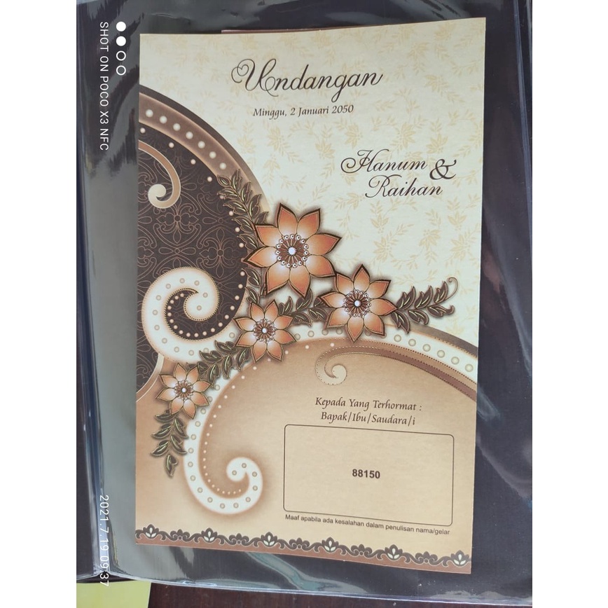 Jual UNDANGAN BLANGKO ERBA 88150 | Shopee Indonesia