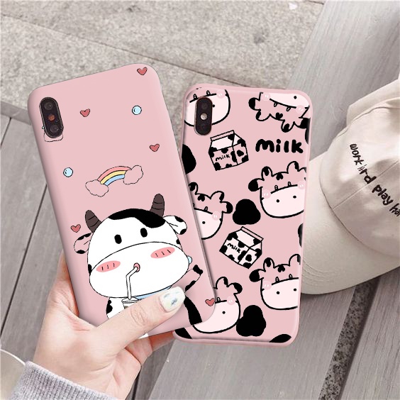 [CS53] Softcase Tpu Motif Moo Case Vivo Y30 Y50 Y12 Y15 Y17 Y20 Y20S Y12S Y30S Y91C Y91 Y93 Y95 | Ca