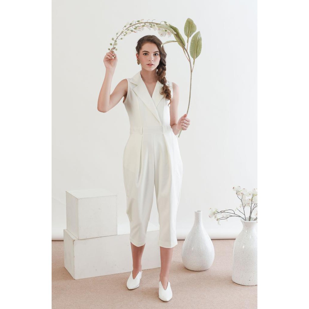 

Kg The Label | Ponder Jumpsuit - White
