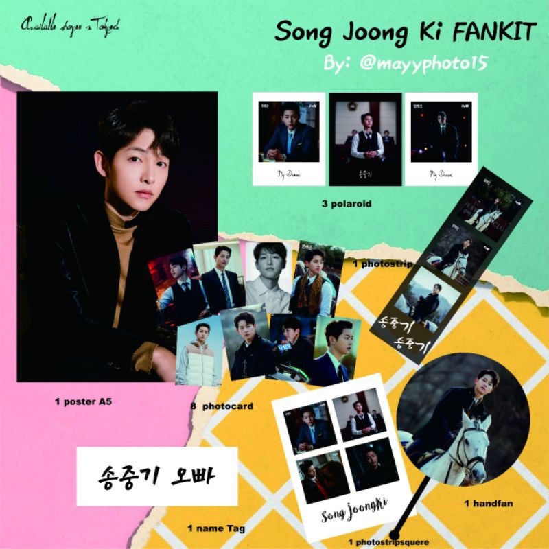 [READY STOK] FANKIT SONG JOONG KI VINCENZO CASSANO KDRAMA