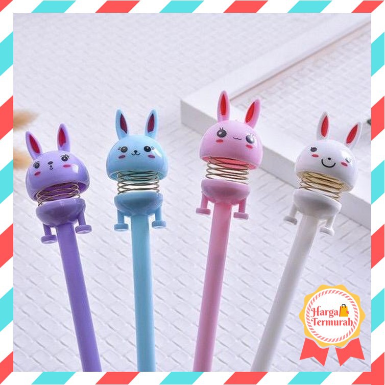 

Harga Termurah - S639 Pena Gel Kelinci Goyang / Pulpen Rabbit Lucu / Stationary / Alat Tulis / Bolpe