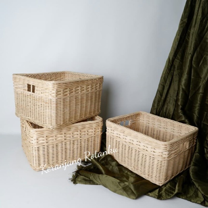 

Ready Keranjang Rotan Kotak Murah