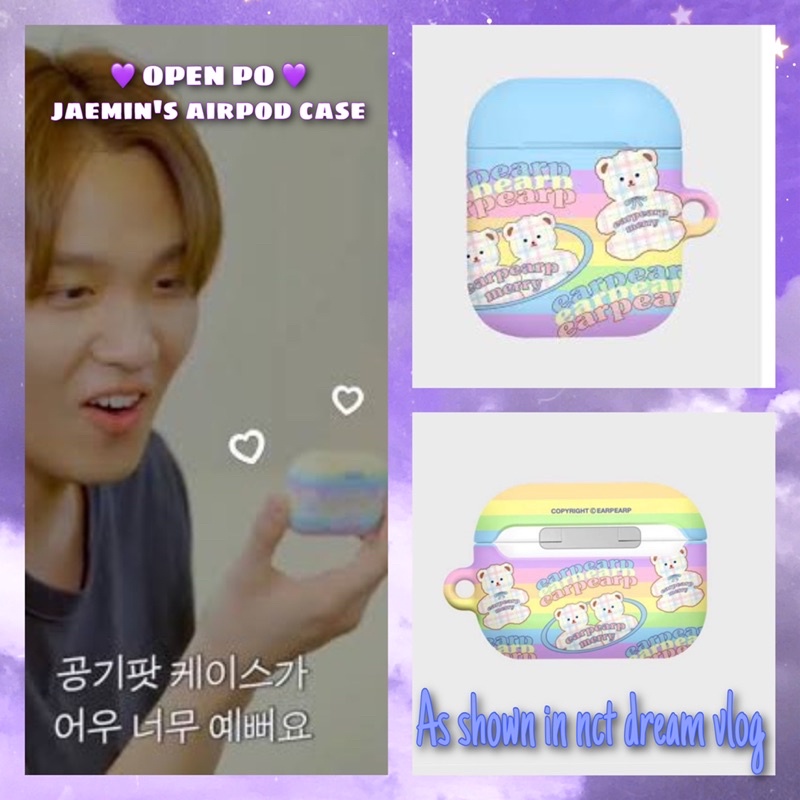 NCT DREAM Jaemin earpearp airpods case (pls baca deskripsi)