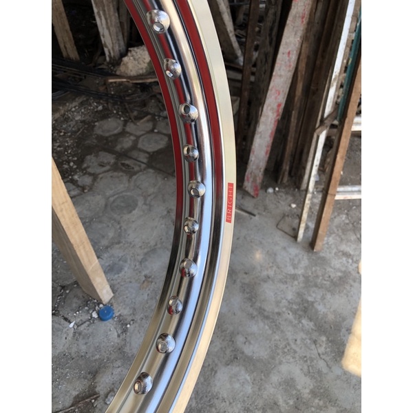 velg tk bright ring 17 silver ukuran 185