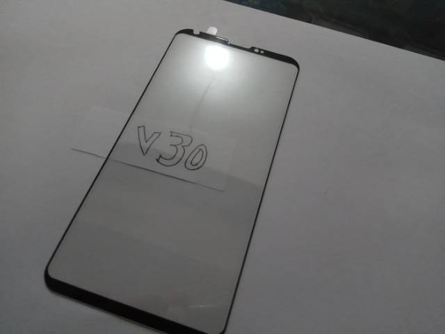 tempered glass LG V30 screen guard anti gores kaca warna