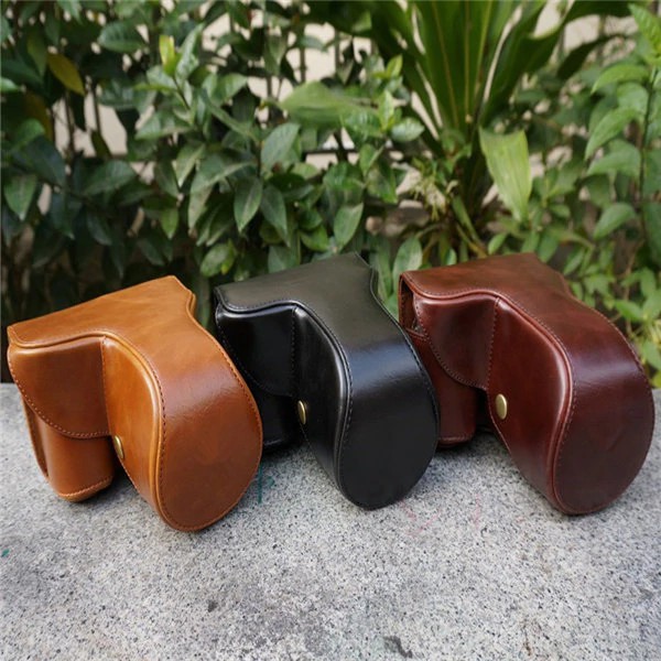mirrorless Black/Brown/Coffe Digital Camera Case Bag Leather Case Cover For Sony NEX7 NEX-7 NEX 7