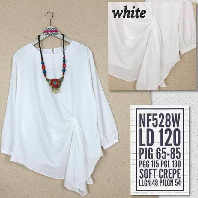 SPESIAL NF528W BLOUSE JUMBO BIG  SIZE  HI SOFY LD 120CM BAJU  