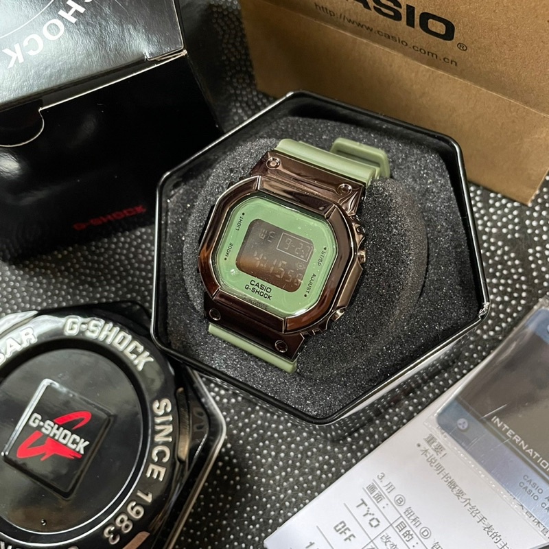 JAM TANGAN G SHOCK DIGITAL GM5600 FULLSET