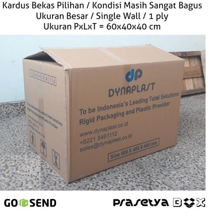 

Kardus Bekas / Kardus Bermerk / PxLxT = 60x40x40 cm / Prasetya Box TERBATAS