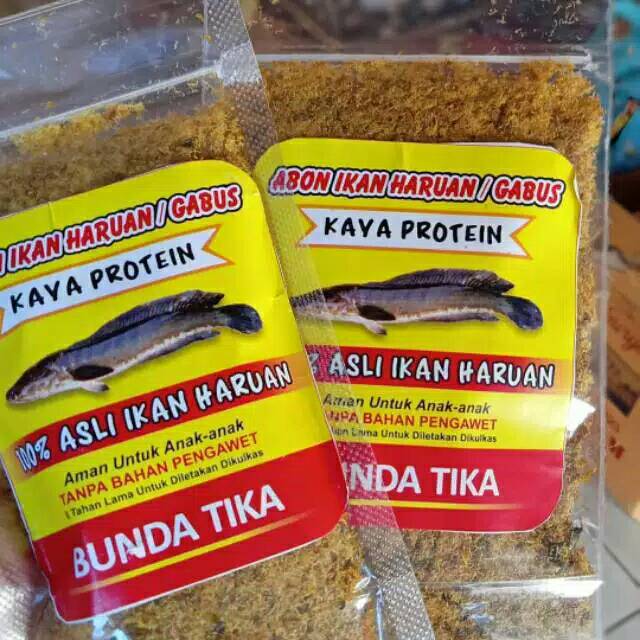 

Abon ikan haruan
