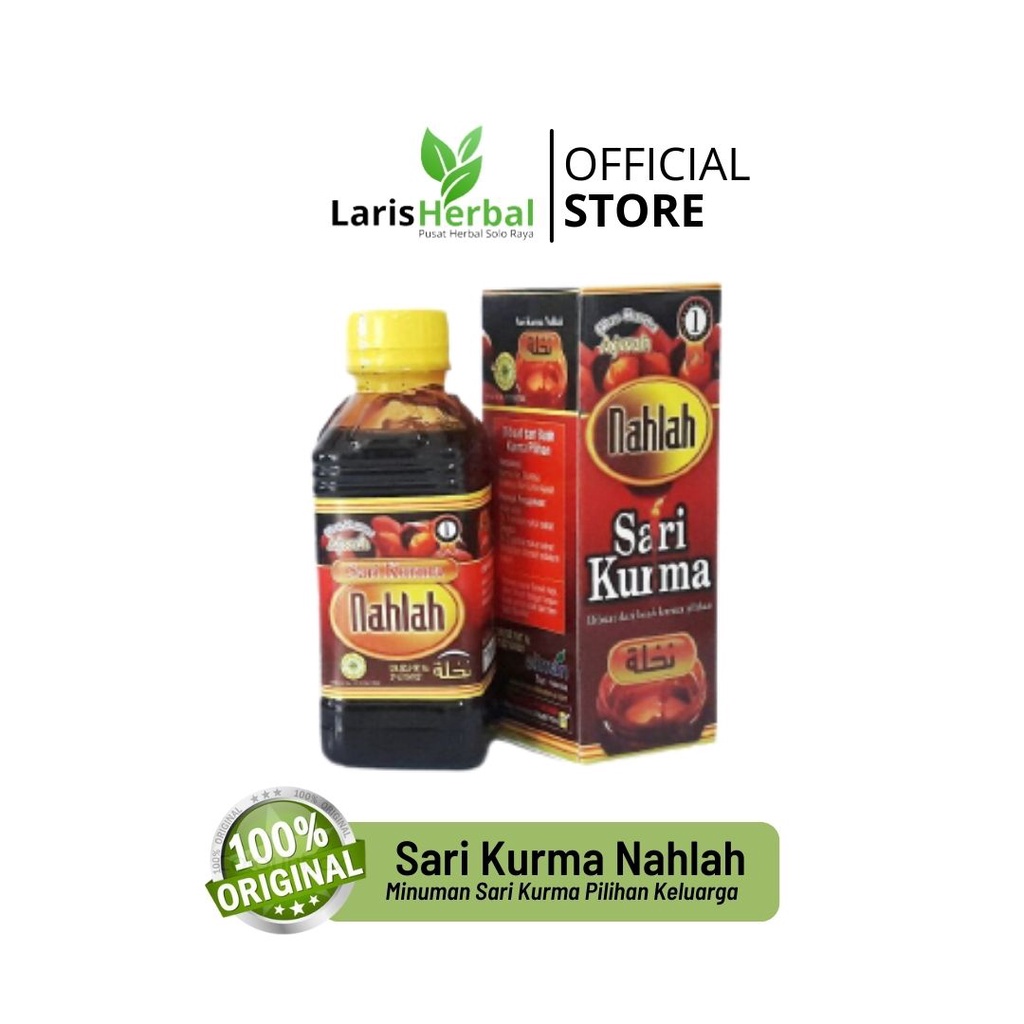 

ORIGINAL Sari Kurma Nahlah | Minuman Sari Kurma Penujang Imunitas Tubuh